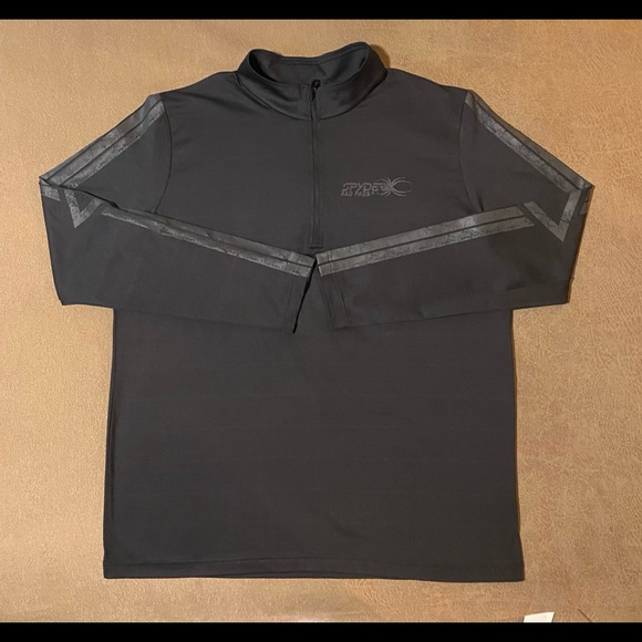 Men’s Spyder Paramount Zip T-Neck XL Black Ebony - Picture 3 of 8